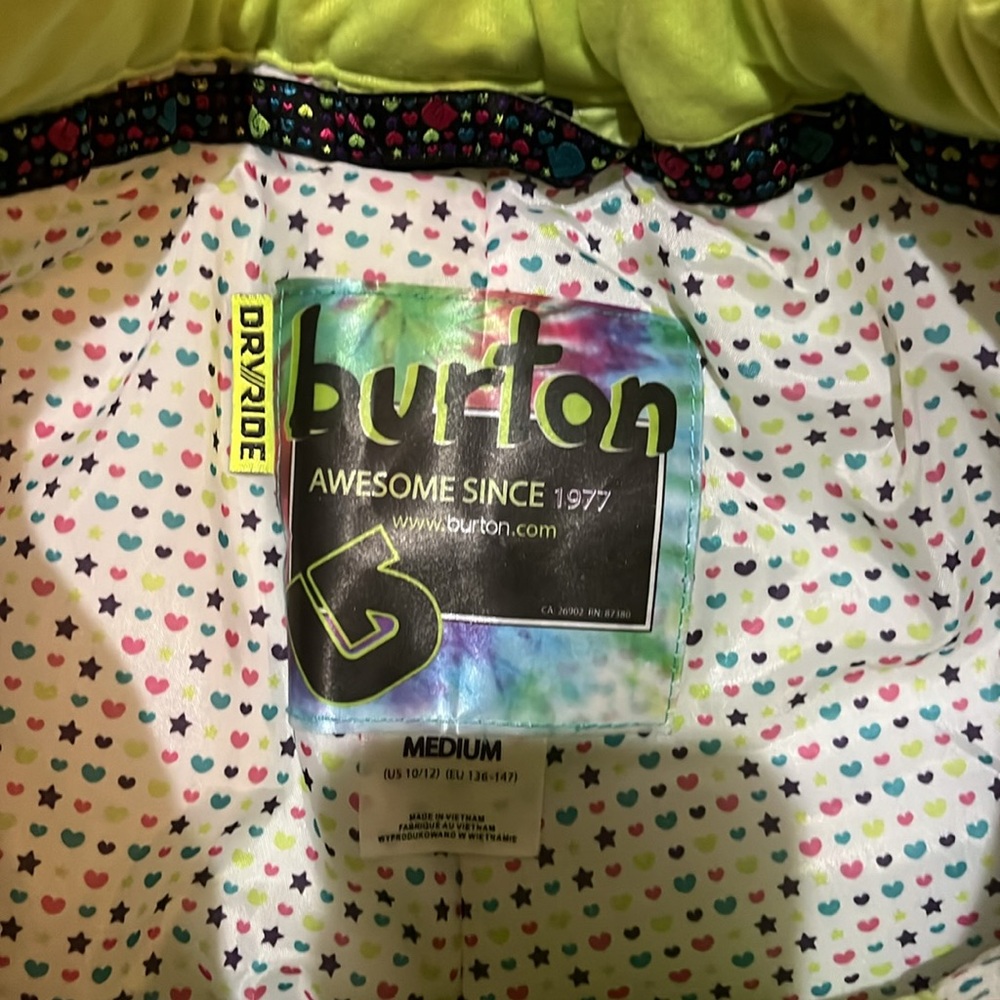 Burton kids, snow, pants size medium - Picture 4 of 7